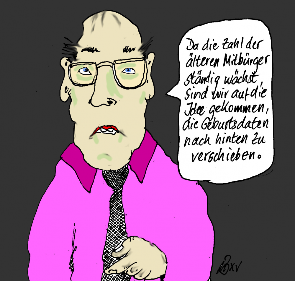 Cartoon: Geburtsdaten 1