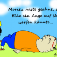Elkes scharfer Blick