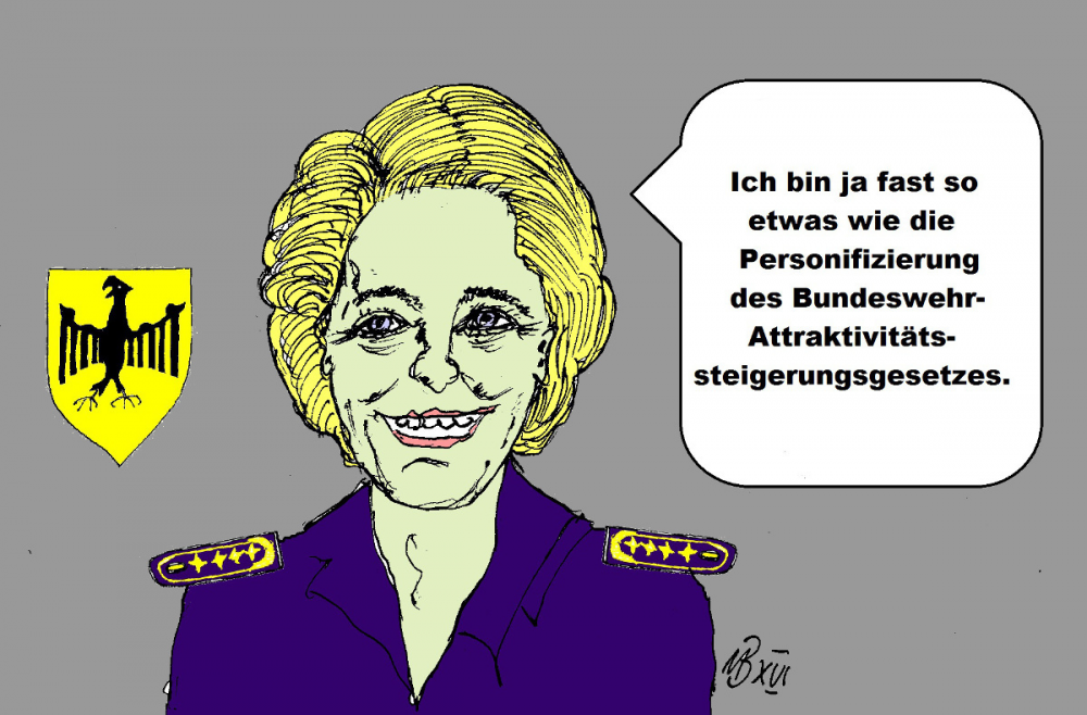 Cartoon: Personifizierte Attraktivität 1