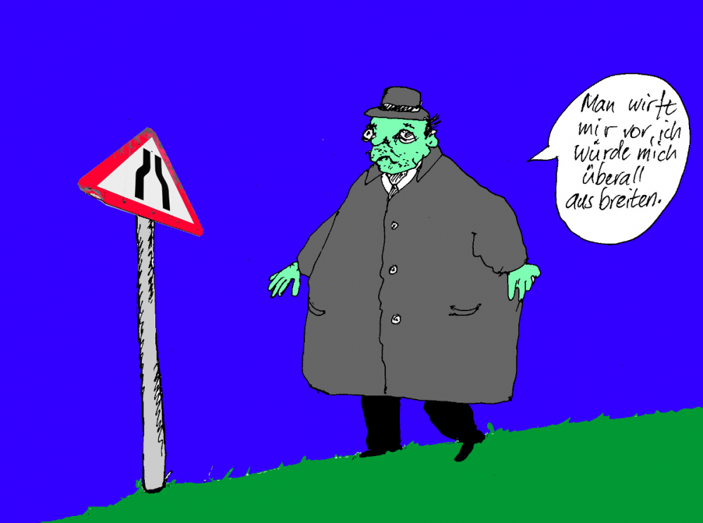 Cartoon: Ausbreitung 1