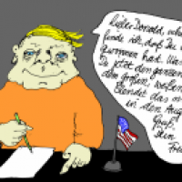 A letter from Fred to Donald Trump