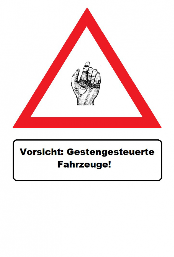 Cartoon: Verkehrszeichen 101 (c) 1