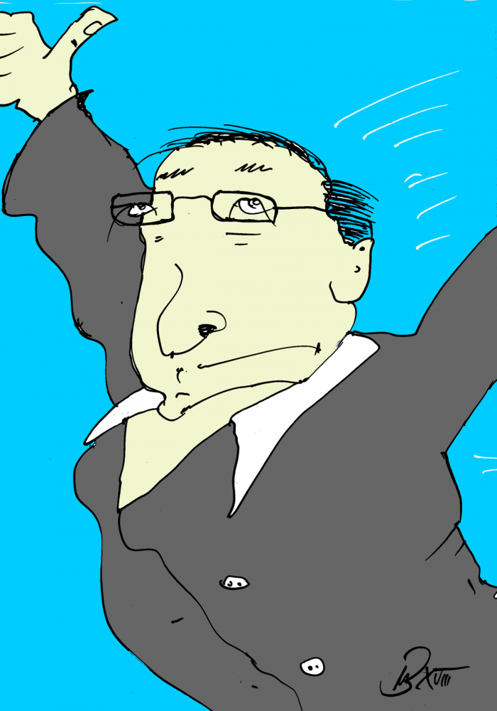 Cartoon: Gleitsichtbrille 1