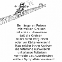 Reisen mit Greisen