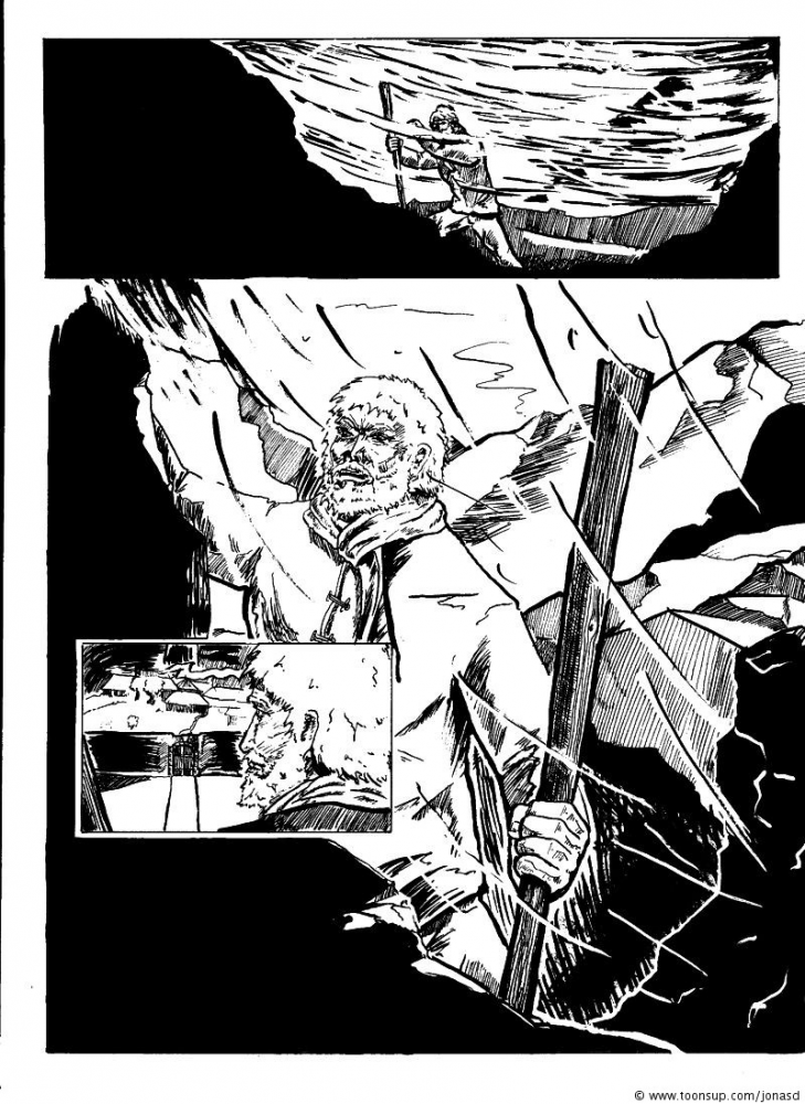 Comic: Guardians of Asgard Inks 1