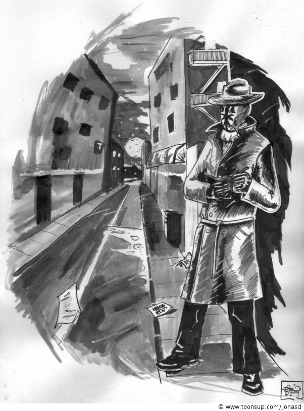 Illustration: Rorschach FanArt 1