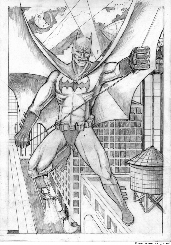 Comic: Batman Splash Page 1