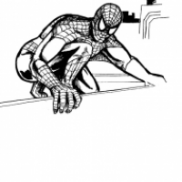 Spiderman Warm-Up Zeichnung