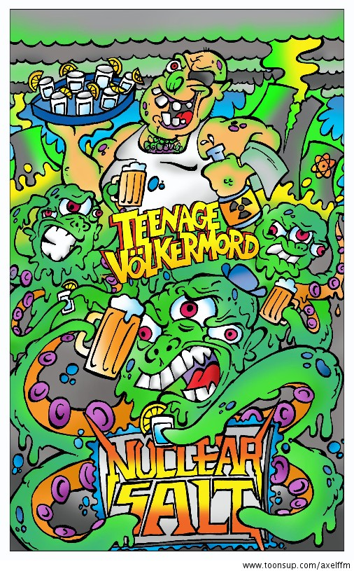 Cartoon: Nuklear-Monster 1