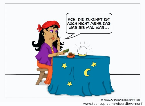 Cartoon: Krise der Zukunft 1