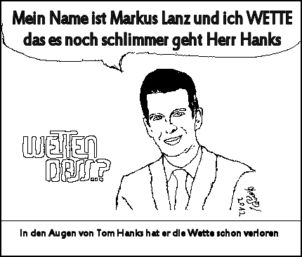 Cartoon: Wetten Dass  3.11.2012 1