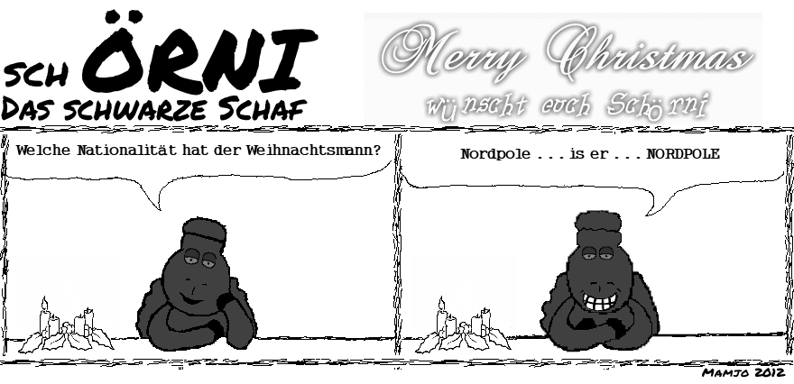 Cartoon: Schörni - Weihnachten ^^ 1