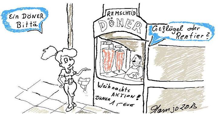Cartoon: Weihnachts Aktion 1