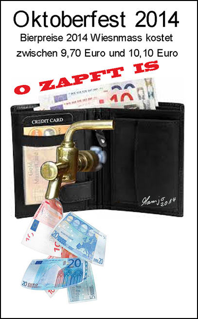 Anderes: Oktoberfest 2014 - - O ZAPFT IS 1
