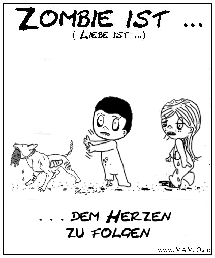 Cartoon: Zombie ist . . . 1