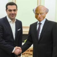 Tsipras zu Besuch beim mächtigsten und reichsten Mann der Welt.