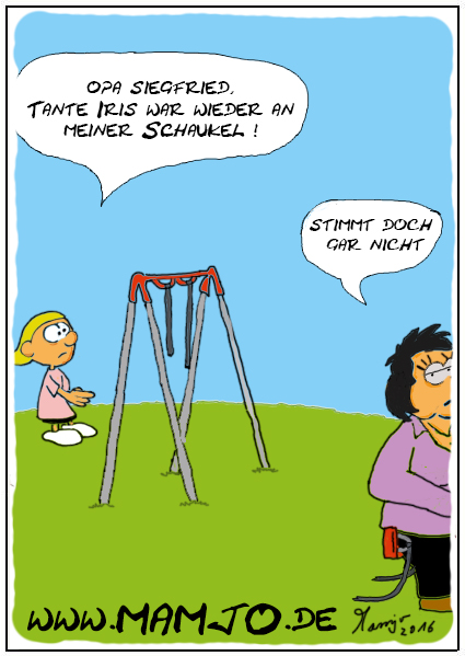 Cartoon: Schaukel vergnügen ^^ 1