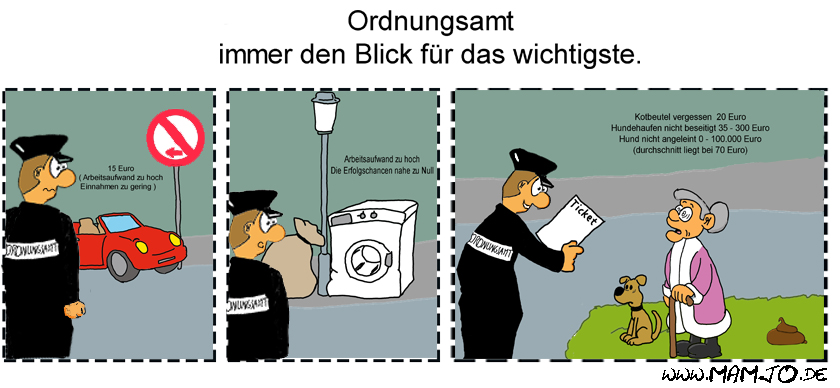 Cartoon: Ordnungsamt 2