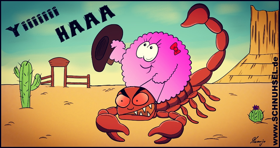Cartoon: Skorpion 1