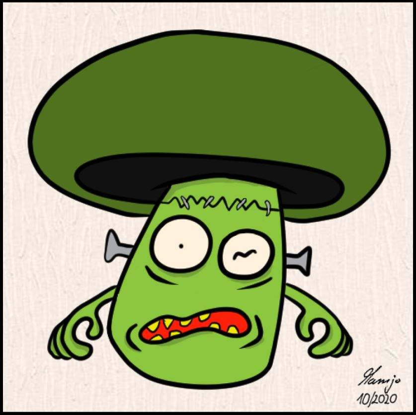 Cartoon: Franken Pilz 1