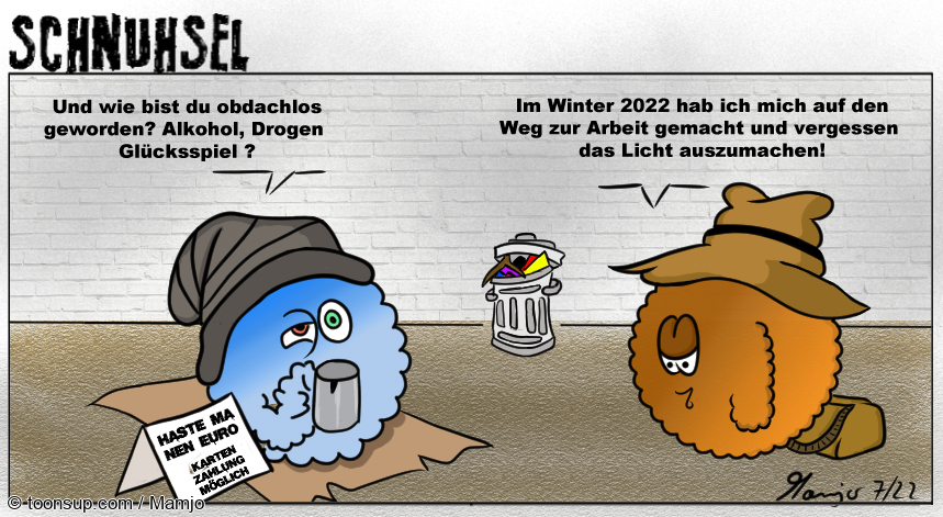Cartoon: Wie aus sonst? 1