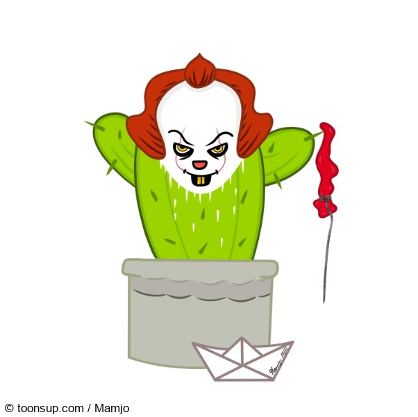 Cartoon: Pennytus Pennywise 1