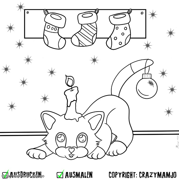 Cartoon: Ausmalbild ^^ 1