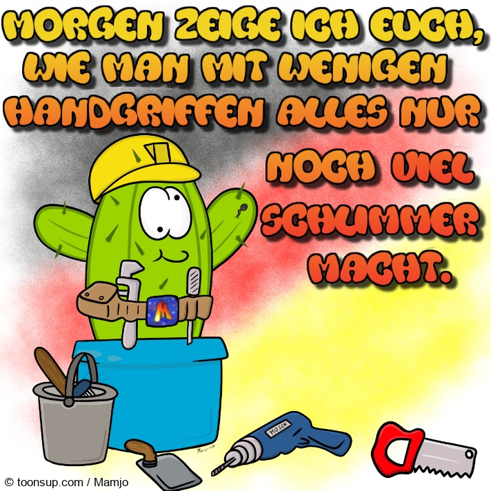 Cartoon: So ist dat 1