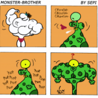 Monster-Brother / Monster-Bruder