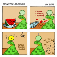Monster-Brother / Monster-Bruder
