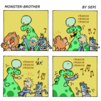Monster-Brother / Monster-Bruder