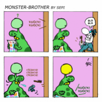 Monster-Brother / Monster-Bruder