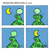 Monster-Brother / Monster-Bruder