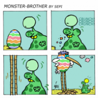 Monster-Brother / Monster-Bruder