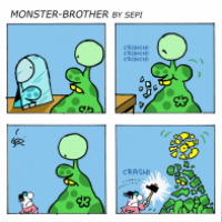 Monster-Brother / Monster-Bruder