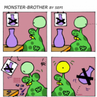 Monster-Brother / Monster-Bruder