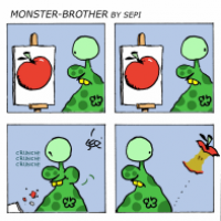 Monster-Brother / Monster-Bruder