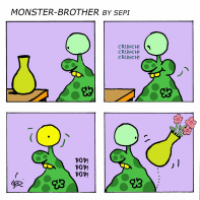 Monster-Brother / Monster-Bruder