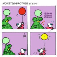 Monster-Brother / Monster-Bruder
