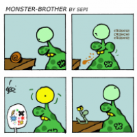 Monster-Brother / Monster-Bruder