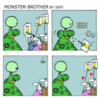 Monster-Brother / Monster-Bruder
