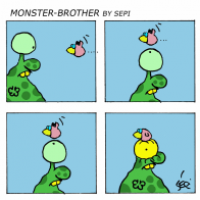 Monster-Brother / Monster-Bruder