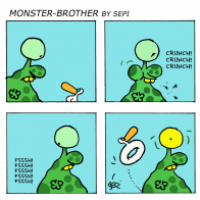 Monster-Brother / Monster-Bruder