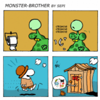 Monster-Brother / Monster-Bruder