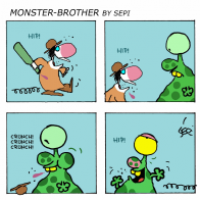 Monster-Brother / Monster-Bruder