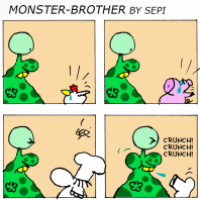 Monster-Brother / Monster-Bruder