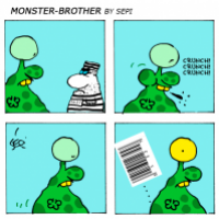 MONSTER-BROTHER/MONSTER BRUDER