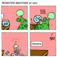 MONSTER-BROTHER/MONSTER BRUDER