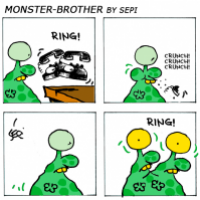 MONSTER-BROTHER/MONSTER BRUDER