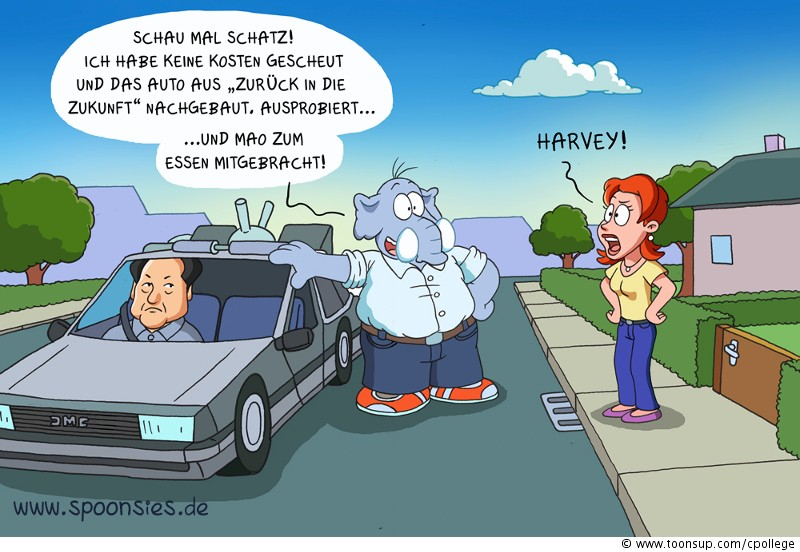Cartoon: Back to the Future 1